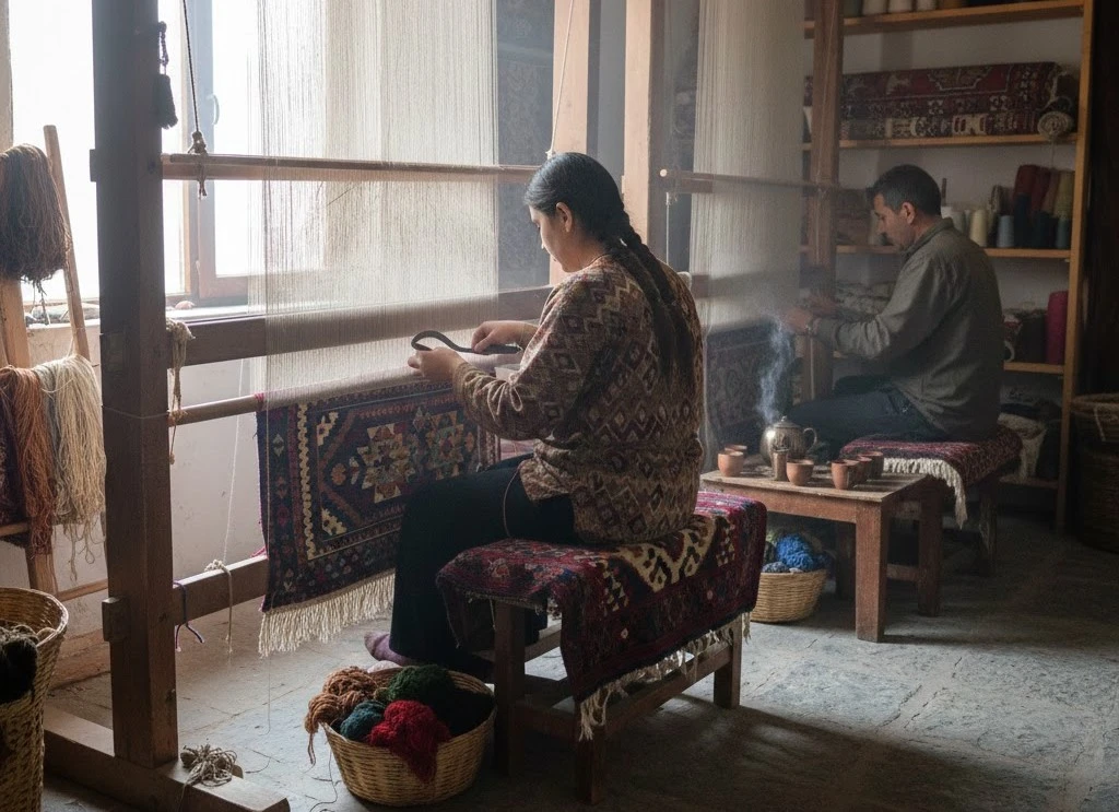 Hand Knotted Carpets and the Discipline that Trains Patience Before outcome