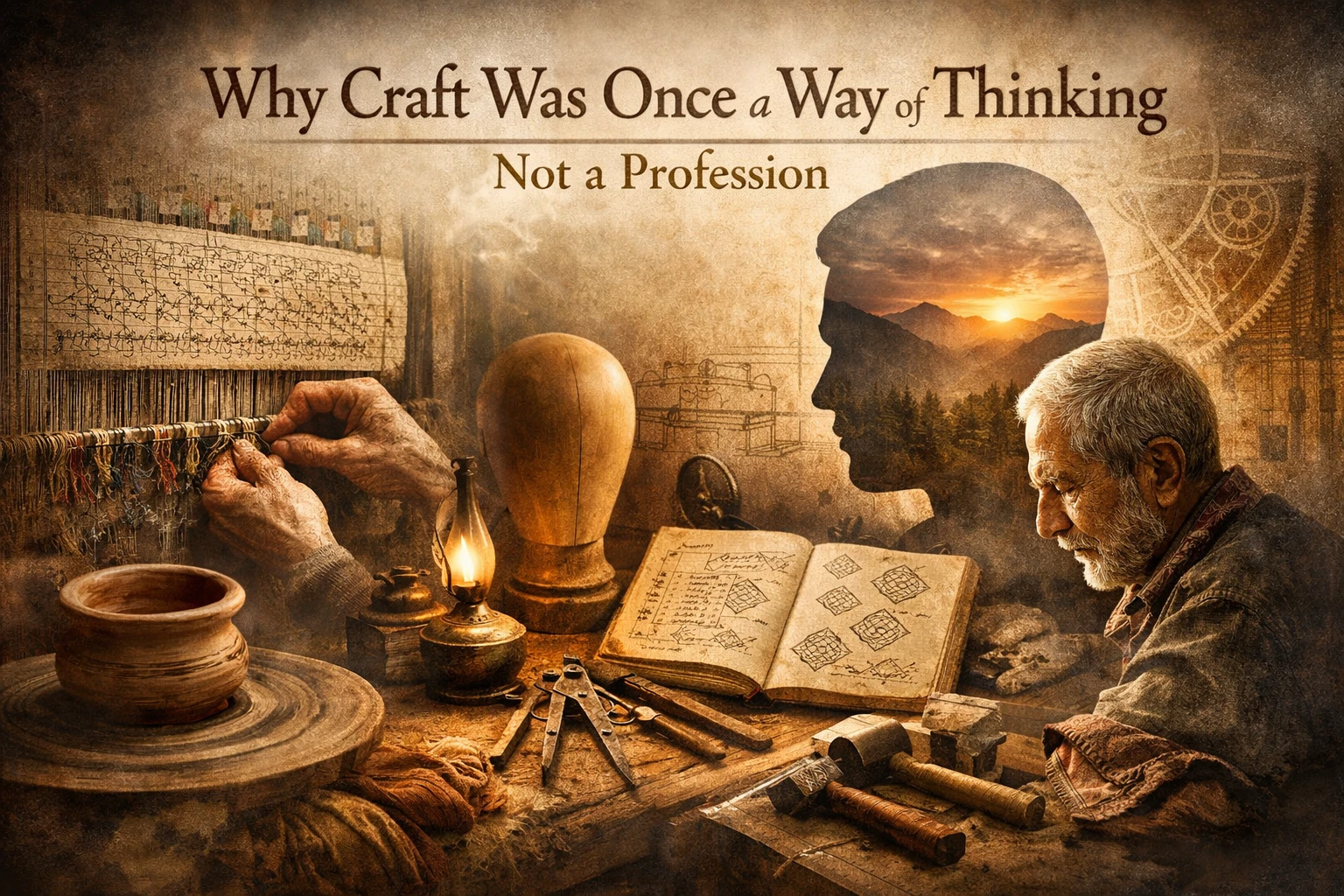 Why Craft Was Once a Way of Thinking, Not a Profession