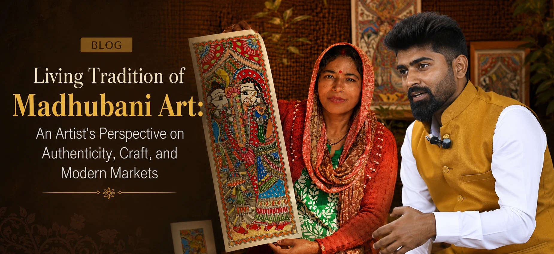The Living Tradition of Madhubani Art: An Artist's Perspective on Authenticity, Craft, and Modern MarketsThe Living Tradition of Madhubani Art: An Artist's Perspective on Authenticity, Craft, and Modern Markets