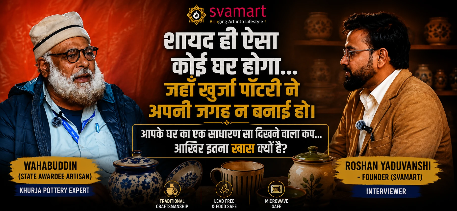 The Clay That's On Your Plate But You Don't Recognise It - story of Incredible khurja pottery