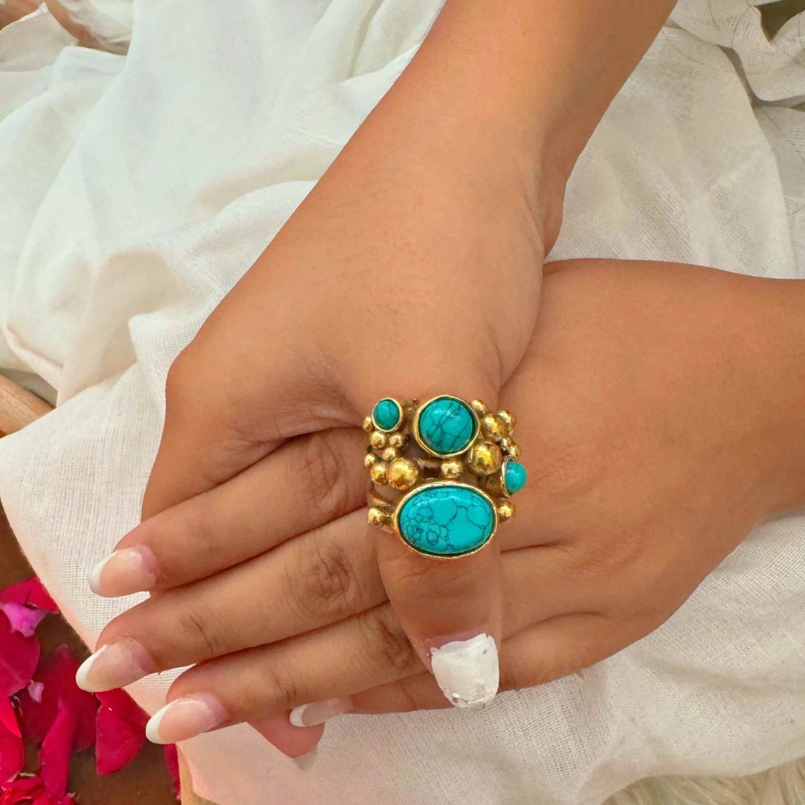 Turquoise Majesty Ring